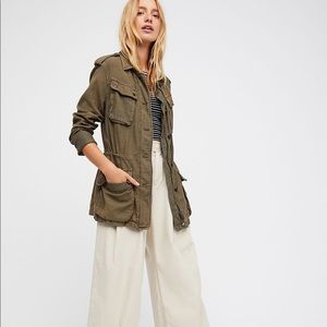 Free People Military Jacket Sz S